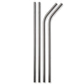 Stainless Steel Reusable Straws - 4 / 4 Pack